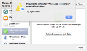 os-x-icloud-manage-storage-whatsapp-delete-documents-and-data-failed-try-again-later