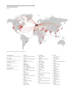 Direct Intercontinental Flight Connections from ZRH and GVA 2014