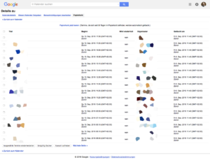 google-kalender-papierkorb